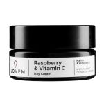 Krem LOVEM na dzień | Twarz Dekolt | Malina i Witamina Tetra C | 30ml